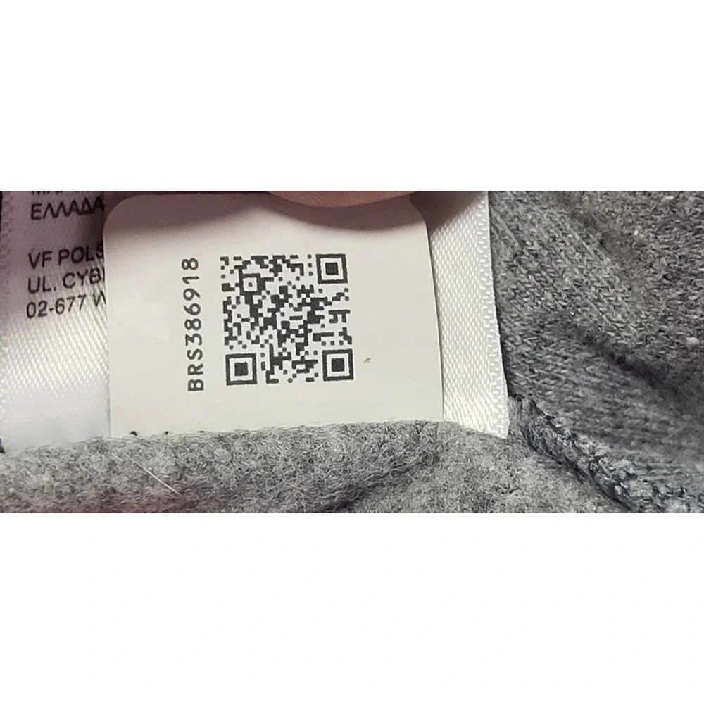 The North Face Gray Heritage Patch Pullover Hoodie Sweatshirt Sz Medium 